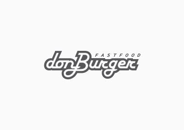 Projekt logo DonBurger