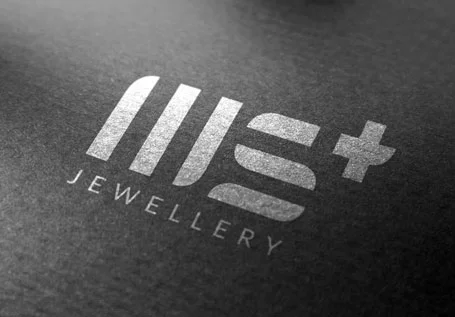 Projekt luksusowego logo dla marki jubilerskiej MS Jewellery